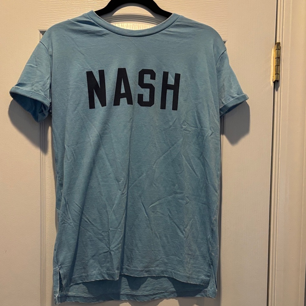 Nash Sky Blue Graphic Tee